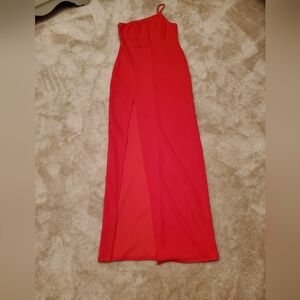 Lulu's Vibrant Red Dress